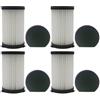 TELoni Aspirapolvere Filtro Hepa. Compatibile Con MooSoo D600, D601, Iwoly V600. Filtro Ricambi For Aspirapolvere Portatile Con Cavo (Color : 4pcs Filter)