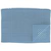 Somma tappeto bagno origami scendidoccia 50x80 (azzurro)