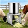 BoTongSiHai Vegetable Chopper Professionale 2800r/min - Tritatutto Elettrico In Acciaio Inox, 4 Lame, 50-200kg/h, Per Pollame E Bestiame, Ampia Bocca, Include Paletta E Coperchio