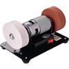 GENERIC Mini Smerigliatrice Da Banco Silenziosa, Affilacoltelli Elettrica A Velocità Variabile Con 2 Mole Abrasive, Motore In Rame Da 100 W, Per Lavori Di Lucidatura E Affilatura Di Forbici.