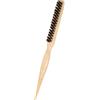 Generic Spazzola per stuzzicare a tre file, Spazzola per styling a tre file - Spazzola per capelli con setole e pettine in nylon - Pettini per coda di capelli fini Pettine arricciacapelli per districare, defi