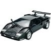 Generic Welly 24112 - Modellino di auto compatibile con Lamborghini Countach LP 500 S, colore nero, scala 1/24 1:24, in metallo