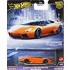 Hot Wheels Premium Lamborghini Reventon Roadster, veicolo Car Culture Circuit Legends da collezione, macchinina Hot Wheels die-cast, giocattolo per bambini, 3+ anni, HKC76
