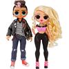 L.O.L. Surprise! LOL Surprise OMG Movie Magic Confezione da 2 - TOUGH DUDE e PINK CHICK - Bambole alla moda con 25 sorprese e 2 playset - Serie 1 - Con vestiti, accessori e altro - Da collezione - Età: 4+ anni