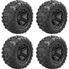 Cirmine Y14401-21 1/14 RC Accessori Auto Rally, Ricambi RC Veicolo Set di pneumatici per HS14302 & HS14321 (4 pezzi)