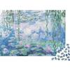 JXQHBVMG Laghetto di Ninfee 1000 pezzi Puzzle carta premium dettagliato Ninfee di Monet Antistress per adulti +14 52x38cm/1000pcs