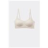 Tezenis Reggiseno Push-up Taglio Vivo Natural Lifting Plus Donna Avorio
