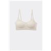 Tezenis Reggiseno Push-up Taglio Vivo Natural Lifting Plus Donna Avorio