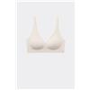 Tezenis Reggiseno Natural Lifting Triangolo Taglio Vivo Donna Avorio