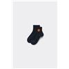 Tezenis Calzini Corti In Cotone Bimbo Bambino Nero