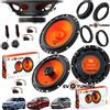 EvoTuning JBL Kit 6 Casse Altoparlanti JBL Stage1 Anteriori e Posteriore VW Touran dal 2003
