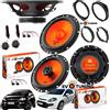 EvoTuning JBL Kit 6 Casse Altoparlanti JBL Stage1 Anteriori e Posteriori per Fiat Punto Evo