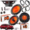 JBL Kit 6 Casse Altoparlanti JBL Stage1 Anteriori +Poster. per Alfa Romeo Giulietta