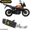 Arrow Scarico KTM 390 ADVENTURE 2020 2021 ARROW ALU Nero Omologato CC INDY RACE
