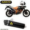 Arrow Scarico KTM 1190 ADVENTURE 2015 2016 ARROW ALU Nero CC MAXI RACE-TECH