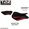 TPZ Italia BMW S 1000 R 2014-2020 Rivestimento Sella BSR49S2-6RD-3 TPZ rosso COMFORT SYSTEM