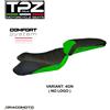 TPZ Italia KAWASAKI Z 1000 SX 2011-2016 Rivestimento Sella KWZ1SXC1C-4GN-3 TPZ verde COM...