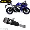 Arrow Scarico YAMAHA YZF R3 2019 2020 ARROW Nichrom Nero PRO-RACE