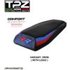TPZ Italia BMW M 1000 RR 2021-2022 Rivestimento Sella BMWRRDC-2RDB-1 TPZ rosso / blu COM...