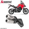 Akrapovic Scarico DUCATI MULTISTRADA 1200 S ABS Enduro Pro 2018 AKRAPOVIC Titanio S-D9S...