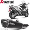 Akrapovic KYMCO AK 550 2017-2020 Scarico AKRAPOVIC Nero S-KY5SO1-HRAASSBL