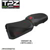 TPZ Italia DUCATI MULTISTRADA V2 2025 Rivestimento Sella DUMV25A-BL-1 TPZ nero CON LOGO