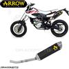 Arrow Scarico YAMAHA WR 125 R / X 2011 2012 ARROW ALU Nero THUNDER