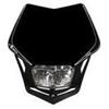Rtech R-MASKNR00010 MASCHERINA PORTA FARO FULL LED UNIVERSALE V-FACE NERO