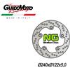 SGR DISCO FRENO POSTERIORE SCOOTER KYMCO X CITING 125>500 2004>2018 NG 6591067