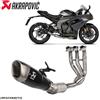 Akrapovic Scarico completo TRIUMPH TRIDENT 660 ABS Triple Tribute Special Edition 2025 ...
