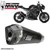 MIVV Scarico TRIUMPH SPEED TRIPLE 1050 2018 2019 MIVV Delta Race Nero