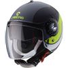 Caberg C6FG00H3#S CASCO CABERG JET RIVIERA V3 SWAY MATT ANTHRACITE/BLACK/ YELLOW FLUO T