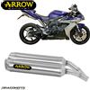 Arrow Scarico YAMAHA YZF 1000 R1 2004 2005 ARROW ALU THUNDER