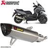 Akrapovic Scarico YAMAHA XMAX 300 ASP X-Max Tech Max 2023-2024 AKRAPOVIC Titanio S-Y3SO...