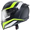 Caberg CASCO CABERG AVALON BLAST MATT BLACK/WHITE/YELLOW FLUO TG. L