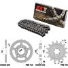 PBR CAGIVA RIVER 600 1995-1999 catena corona pignone kit 520 PBR EK 258G