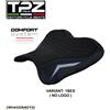 TPZ Italia YAMAHA R1M 2015-2025 Rivestimento Sella YR152HSC-1BES-2 TPZ blu / argento COM...