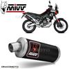 MIVV Scarico APRILIA TUAREG 660 2022 2023 MIVV Dakar Nero