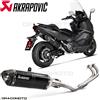 Akrapovic SYM MAXSYM TL 2020 Impianto completo AKRAPOVIC Carbonio RC S-SY5R1-RC