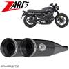 ZARD V7 III MOTO GUZZI 2017 2018 ZARD Scarico ZUMA Nero RC ZMG083S10SSR-B