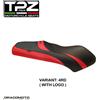 TPZ Italia YAMAHA X-MAX 250 2005-2009 Rivestimento Sella YXMXS-4RD-1 TPZ rosso CON LOGO