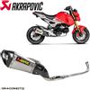 Akrapovic Scarico completo HONDA MSX 125 Mini Street X-Treme 2016 AKRAPOVIC RC S-H125R6...
