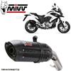 MIVV Scarico HONDA NC 700 S / X 2012 2013 MIVV Suono Nero