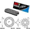 PBR FANTIC MOTOR XMF 125 2021-2022 catena corona pignone kit 428 PBR EK 497
