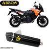 Arrow Scarico KTM 1090 ADVENTURE 2017 2018 ARROW ALU Nero CC MAXI RACE-TECH