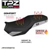 TPZ Italia BMW F 900 GS ADVENTURE 2025 Rivestimento Sella BF9GASC-SL-1-HS TPZ argento HE...
