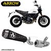 Arrow Scarico DUCATI SCRAMBLER 800 CLASSIC 2017 2018 ARROW Nichrom Nero PRO-RACE