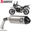 Akrapovic Scarico MOTO GUZZI V85 850 TT 2018-2024 AKRAPOVIC Titanio S-MG8SO2-HFTT