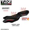TPZ Italia BMW R 1250 RS 2020-2024 Rivestimento Sella BR125RSBC-4GRR-1-HS TPZ rosso / gr...