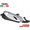 Sito MARMITTA SITO SCOOTER KYMCO YUP B&W PEOPLE AGILITY SUPER 8 50 DUE TEMPI S0701